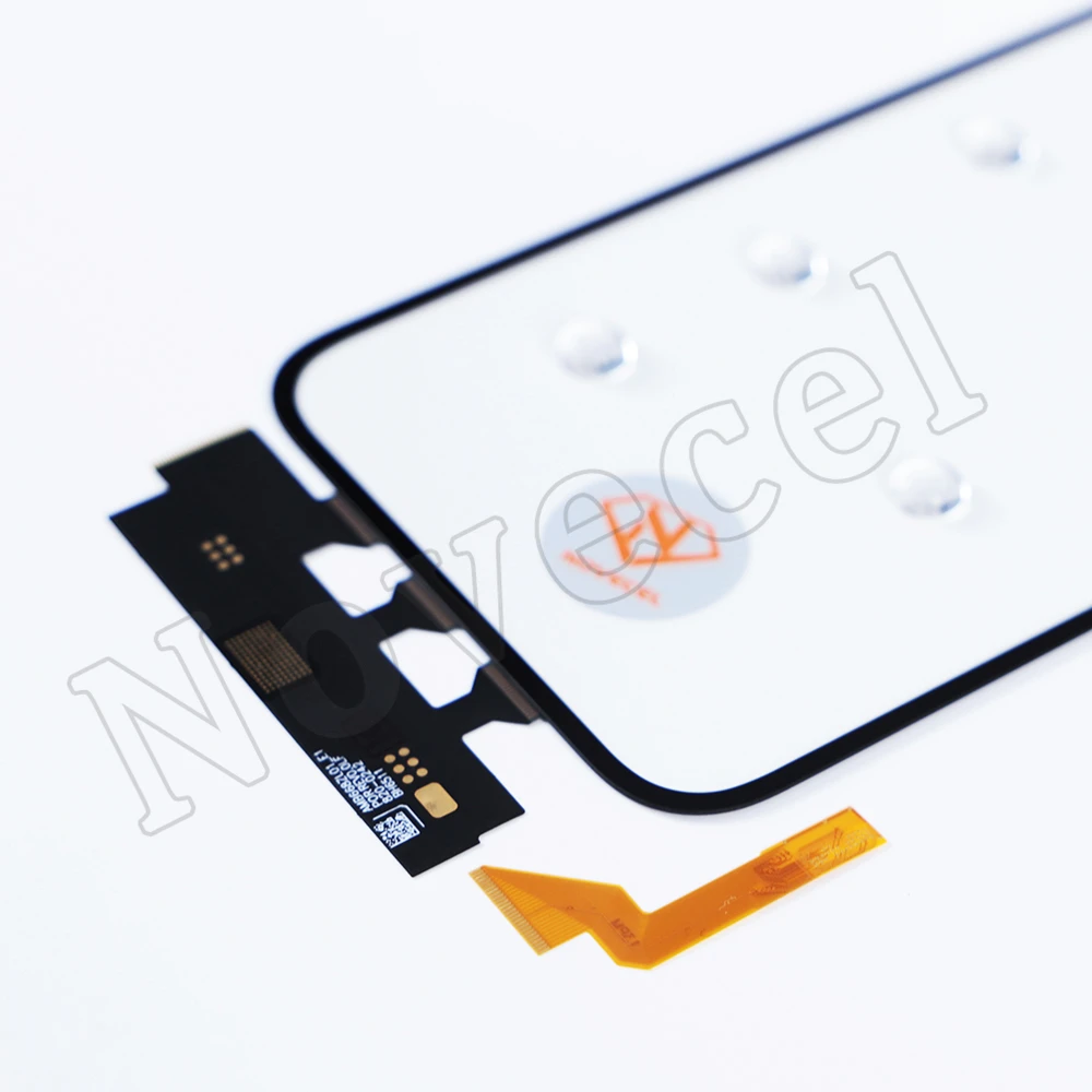 Novecel 5pcs Touch Screen Glass Digitizer Sensor Flex+OCA Film for iPhone 15 X XR XS Max 11 12 13 14 Pro Max Repair Replacement
