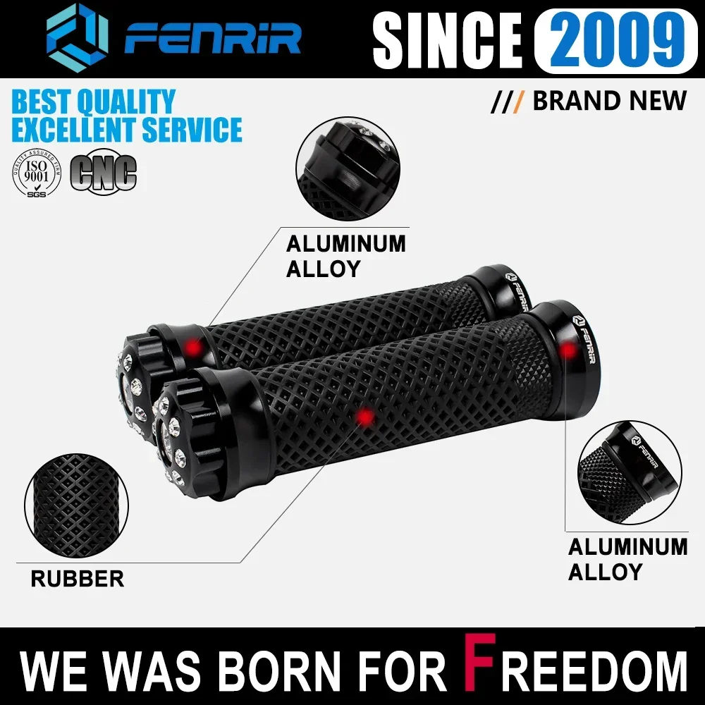 

Universal 22MM Motorcycle Handlebars Grips for Honda Dio GROM PCX150 PCX160 NAVI MSX125 MONKEY CT125 Suzuki Yamaha NMAX KTM DUKE