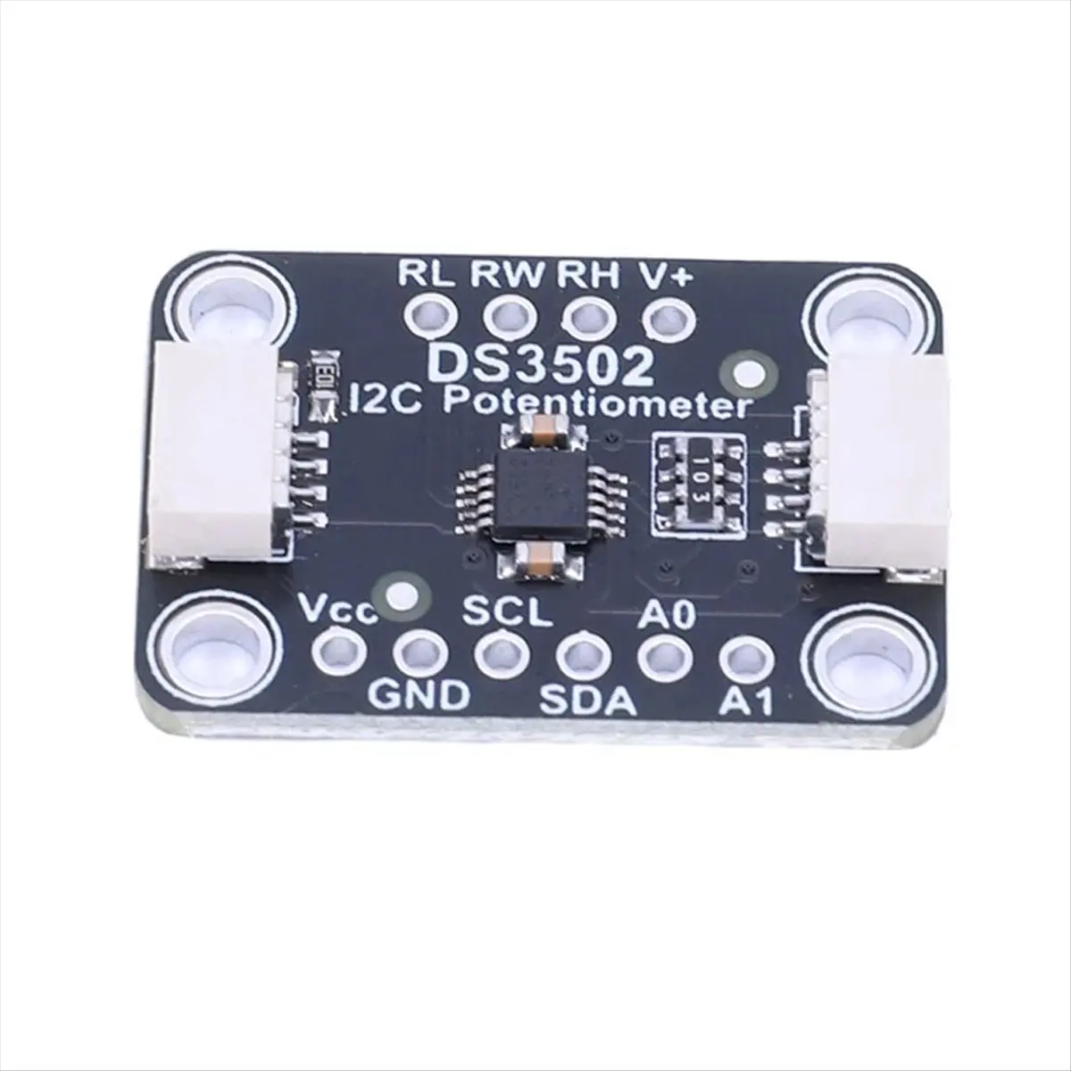 T35C 1pcs DS3502 Digital Potentiometer Digital 10K Potentiomete IC High-Voltage NV I C Potentiometer DS3502U+ Development