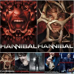 Movie Hannibal Poster Canvas Wall Art Print Painting Bedroom Study Studio Living Room Decoration