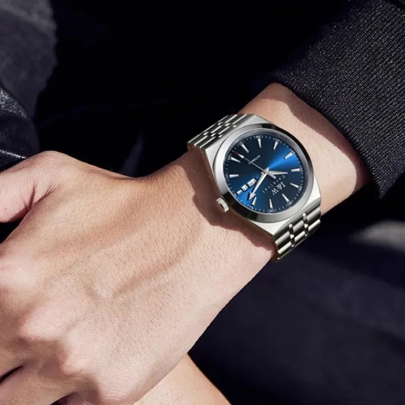 IW Carnival Male Mechanical Wristwatches Automatic Movement Business Style Waterproof Luminous Sapphire Mirror Watch For Mens