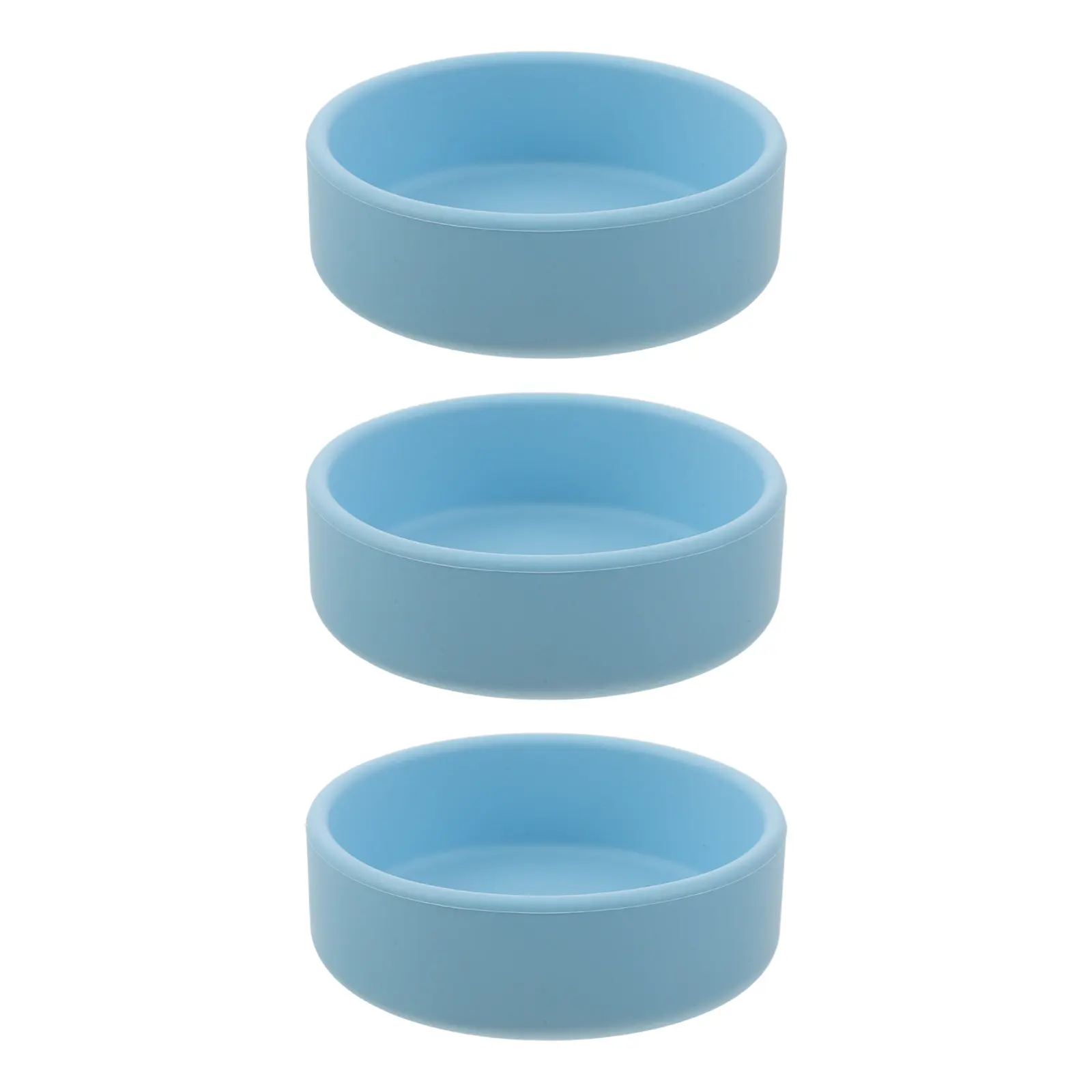 3Pcs Silicone Air Fryer Egg Molds Stable Fit Round Air Fryer Accessories Nonstick Breakfast Egg Bite Maker Trays Oven Microwave