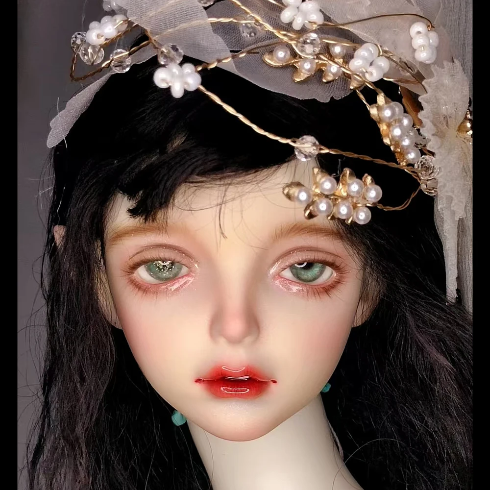 

1/3 BJD голова куклы без макияжа, материал из смолы, аксессуары для кукол, голова девушки, без головы для макияжа, подарки