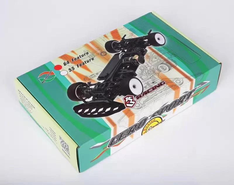 3 Race Kersenbloesem Cero Sport 1/10 Kit Racing Chassis Frame 64/55