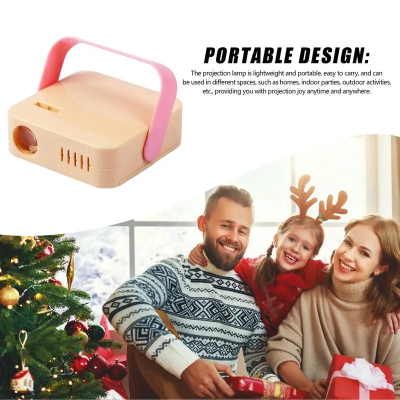 جهاز عرض ضوئي مع كلمة عيد ميلاد سعيد ومقبض ، جهاز عرض عيد الميلاد ، زينة داخلية ، صور الدعائم