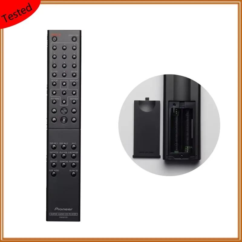 Control remoto para reproductor de CD Pioneer SUPER AUDIO PWW1179 para Pioneer SUPER AUDIO CD