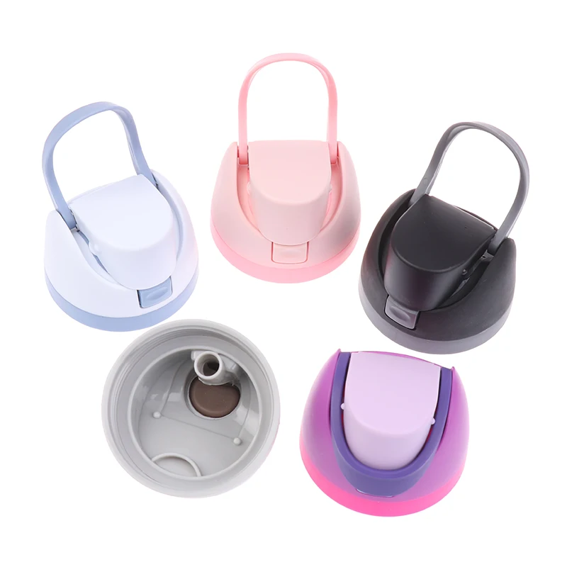 Couvercle en plastique pour bouteille thermos de 16oz, 24oz, 32oz, 40oz, capuchon de remplacement, capuchon supérieur pour bouteille d'eau à un bouton, 1 pièce