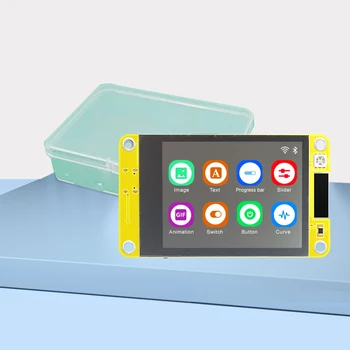 מודול תצוגת LCD Guition ESP32 4M FLASH 2.8 אינץ' 240*320 עם WIFI ו-Bluetooth מגע קפסיטיבי או רזיסטיבי