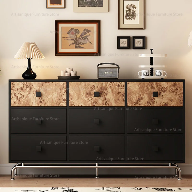 Beauty Large Capacity Living Room Cabinet Apartment Waterproof Storage Cabinet Easy Clean Wide Meuble Salon Home Furniture