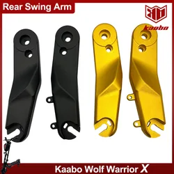 Wolf X Rear Swing Arm Pair Black Gold Golden Original Part for Kaabo Wolf Warrior X PRO GT 10inch Electric Scooter Accessories