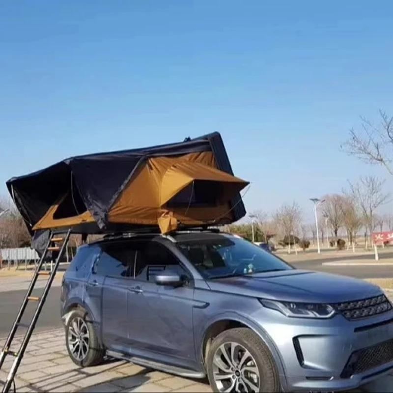 Camping Car Roof Top Tent Waterproof Hard Shell Car Roof Top Tent SUV 4X4 Camping Car Roof Top Tent 4 Person