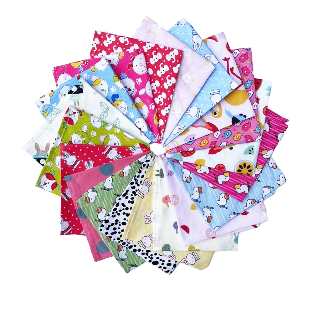 30/50 Pcs Dog Bandana Lot Bulk Personalized Pet Dog Face Bandana Washable Dog Bandanas For Small Large Dogs 20 Colors