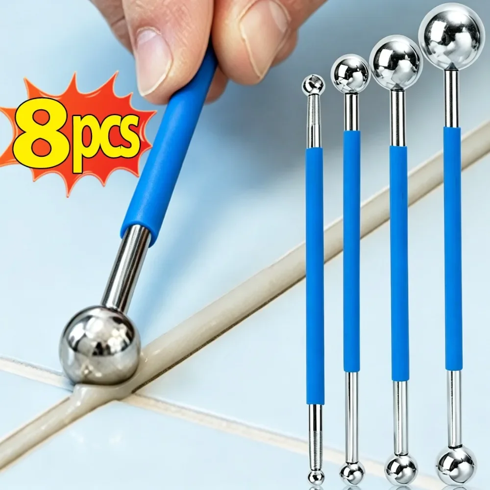 Double Steel Filling Caulking Kit Repair Replacement Floor Grout Remover 8 Sizes Repairing Floor Wall Sewing Scraping Hand Tool