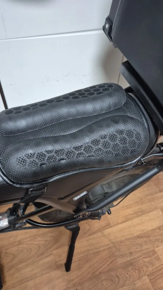 Bikerzonez HexFlow Motorcycle Seat Cushion