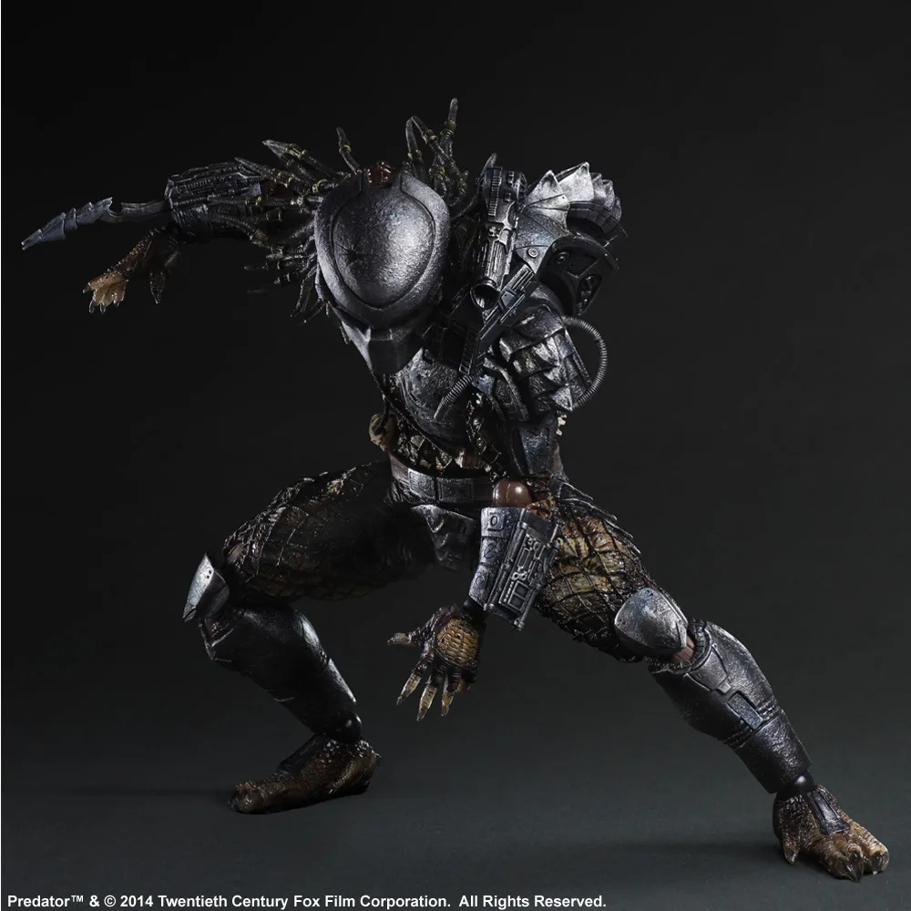 Play Arts Kai Alien vs Predator P1 America Movie RPG GAME Alien Movable Action Figure Toys 27cm Collection Model