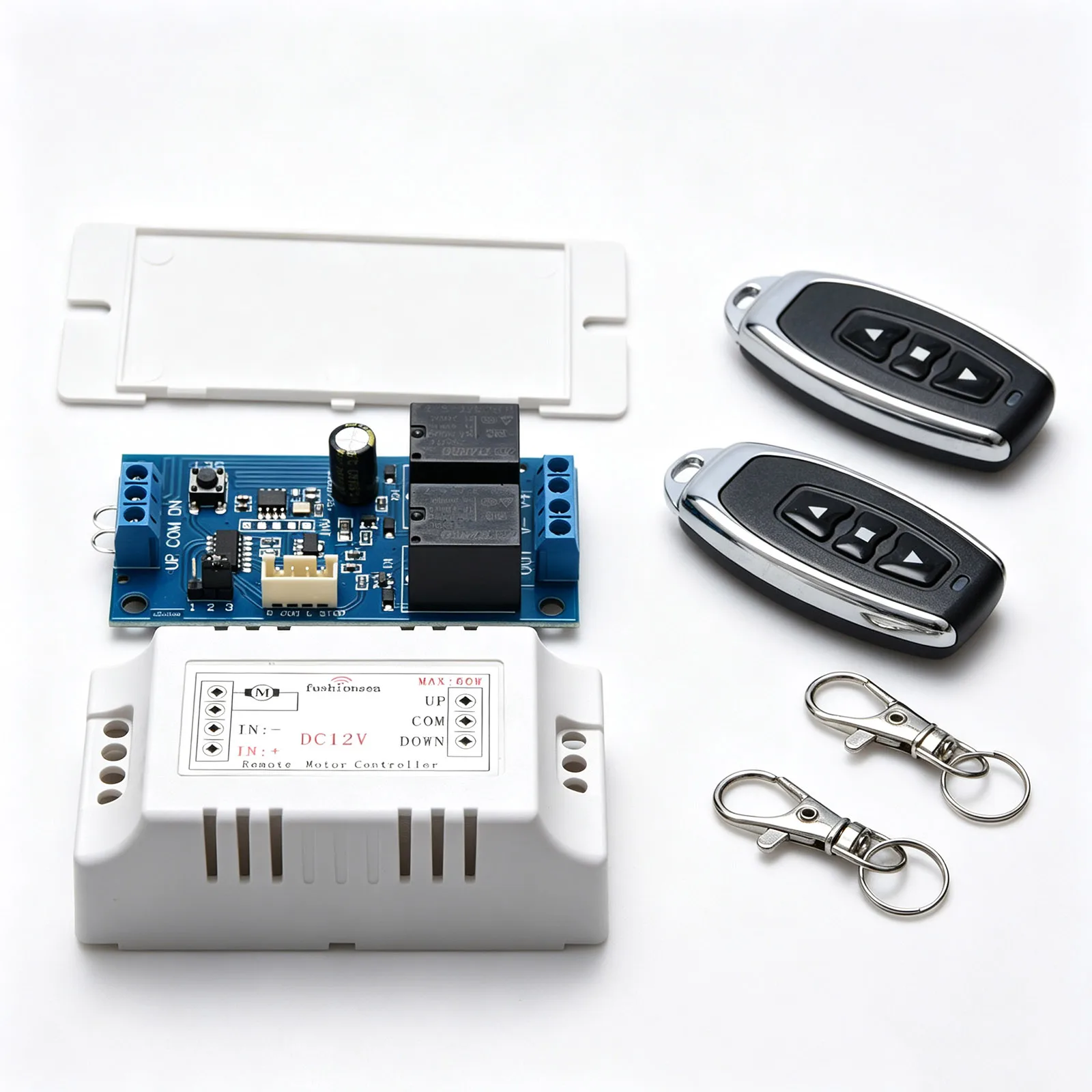 433Mhz DC 12V Motor 10A CW CCW Linear Actuator Controller With Limit Remote Control Switch For Motor Linear Actuator