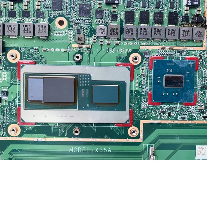 Imagem -04 - para hp Espectro X360 15-ch 15t-ch Placa-mãe do Portátil Dax35ambag1 Mainboard com Cpu I78705g Ddr4 Uma 100 Testado ok