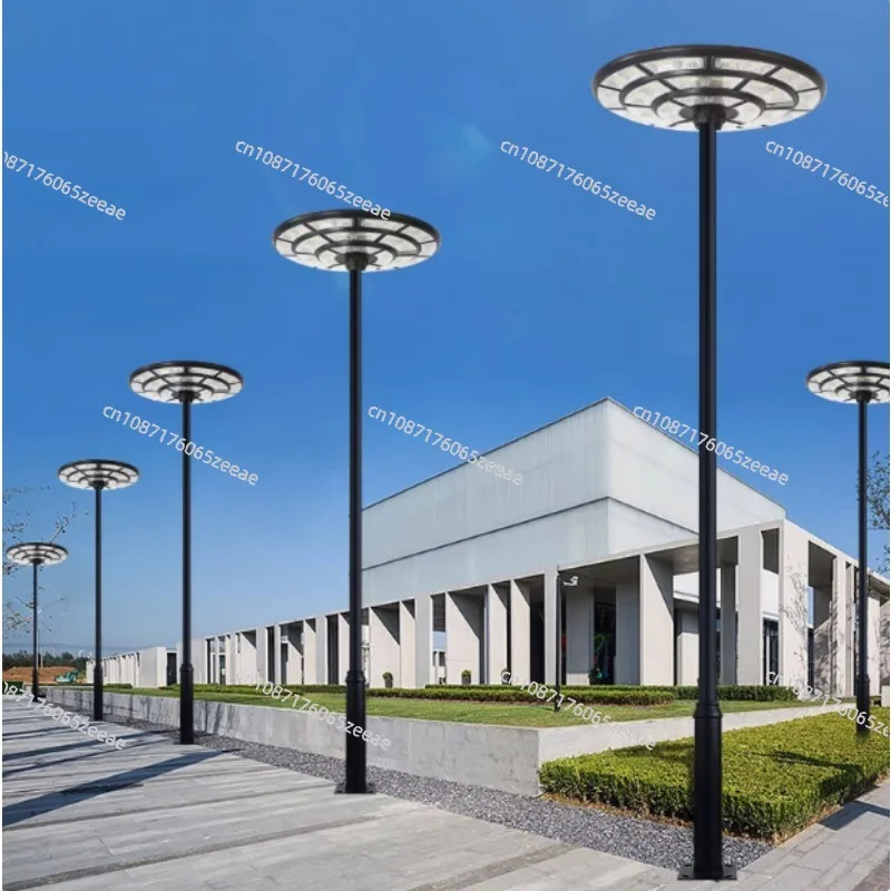 Solar Street Light Integrated Outdoor Park Garden Community Household Road Lighting Round UFO Flying Saucer