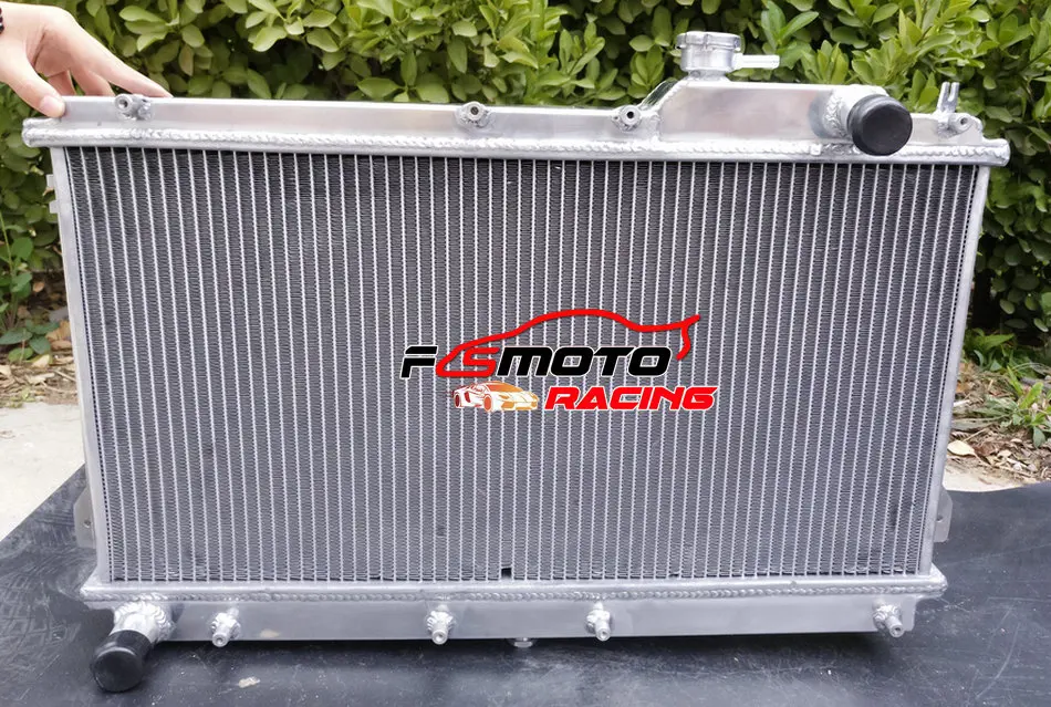 Aluminum Radiator For Mazda Miata MX-5 MX5 NA B6ZE 1.6L 1.8L 1990 1991 1992 1993 1994 1995 1996 1997 90 91 92 93 94 95 Manual MT