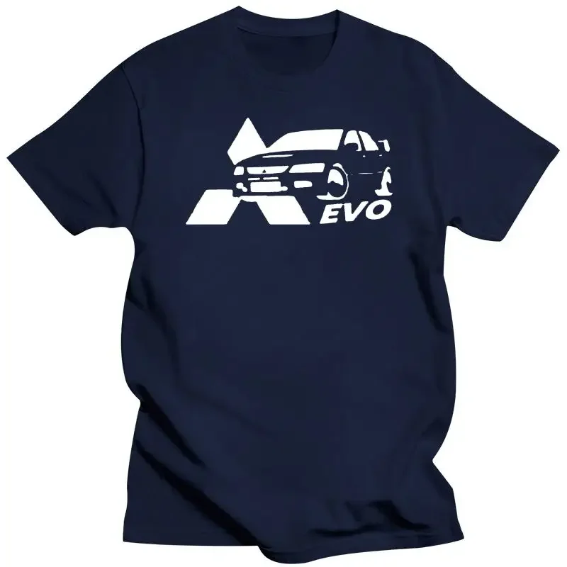 Male Brand T Shirt Evo Car Evolution Lancer 4G63 IX VIII 8 9 Tee Shirt42024  New Fashion Brand Print T-Shirt  men clothing