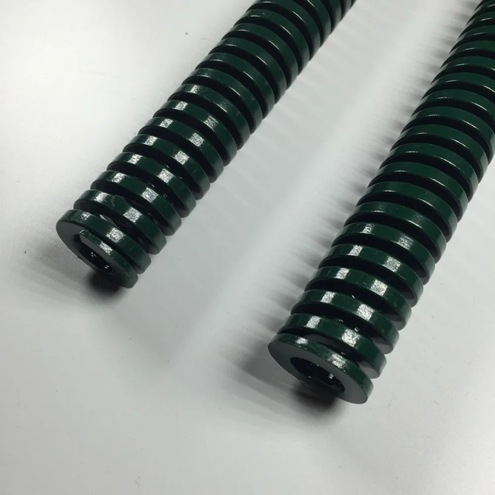 2Pcs 25 x 12.5 x 25/30/40/50/70/80/125/150/200mm Green Compression Die Spring