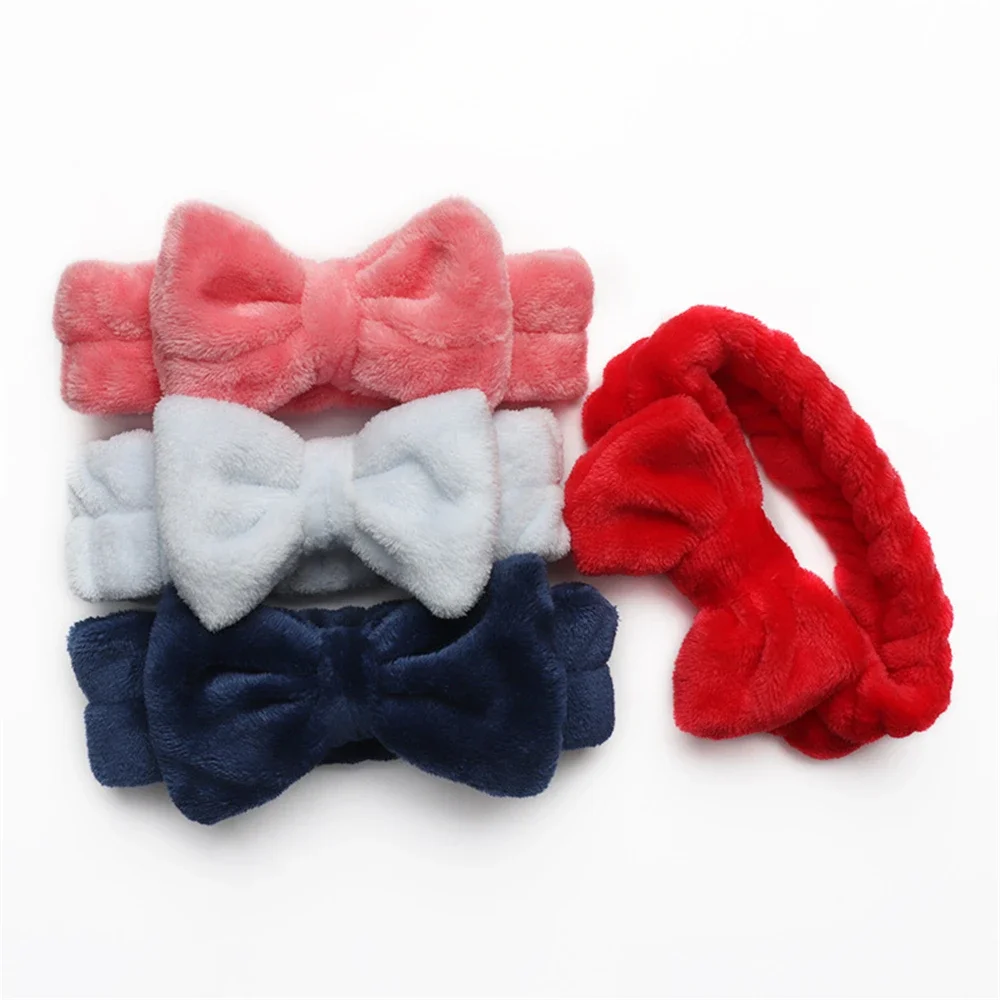 Eyelash Extension Headband Makeup Spa Supplies Lashes Accessories Face Washing Bath Facial Bow Eyelash Extension Headband