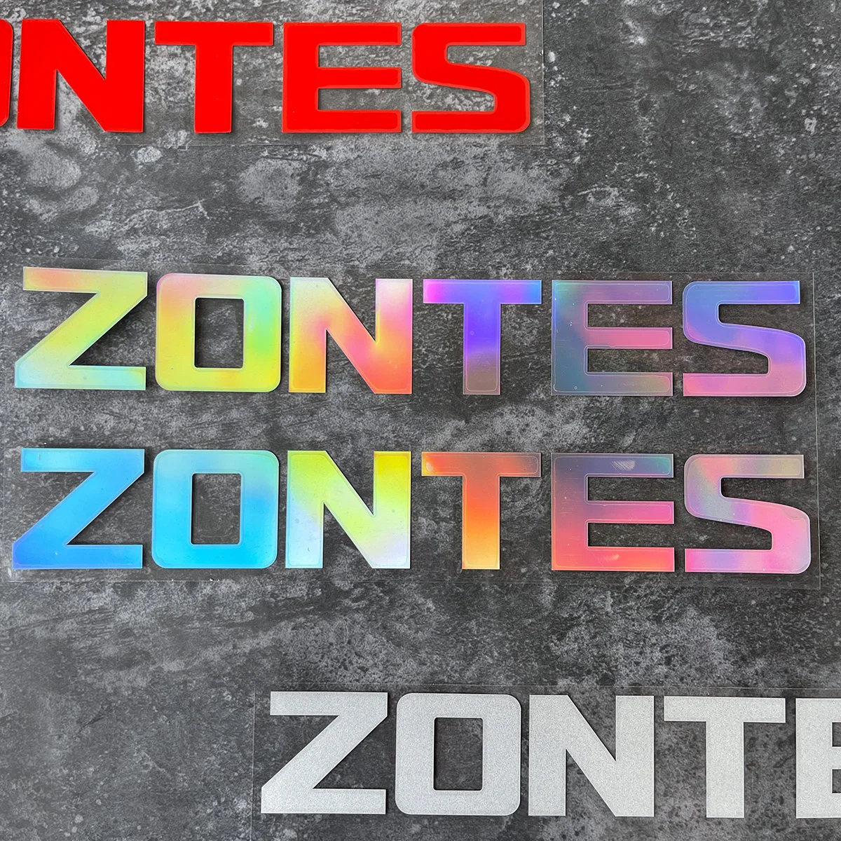 Para ZONTES 368G 703F 703RR 703R 350E pegatinas reflectantes para motocicleta Moto bicicleta Scooter cuerpo lateral cabeza calcomanías de vinilo Accesorios