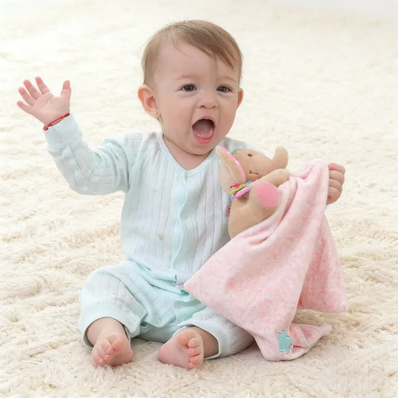 

Полотенце для успокоения новорожденных, детские куклы для сна с мультяшными животными, удобное полотенце, детская игрушка для сна, успокаивающие нагрудники, мягкое милое одеяло