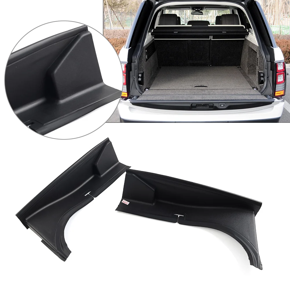 

2Pcs Black Car Rear Lamp Access Cover Upper Tail Gate Inner Molding Trim For Land Rover Range Rover 2013-2022