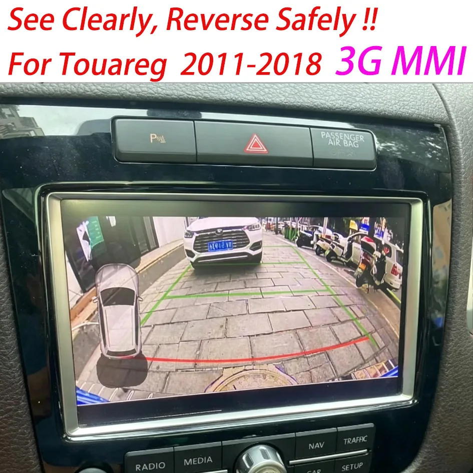 Reversing Camera For Volkswagen Touareg 2011-2018 3G MMI Original Factory Screen Upgrade Reverse Image Assist System