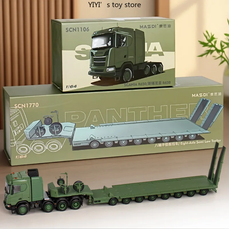 

Masdi 1:64 Scania R650 Alloy Car Model High-end Decoration High-end Collectibles and Gifts 25
