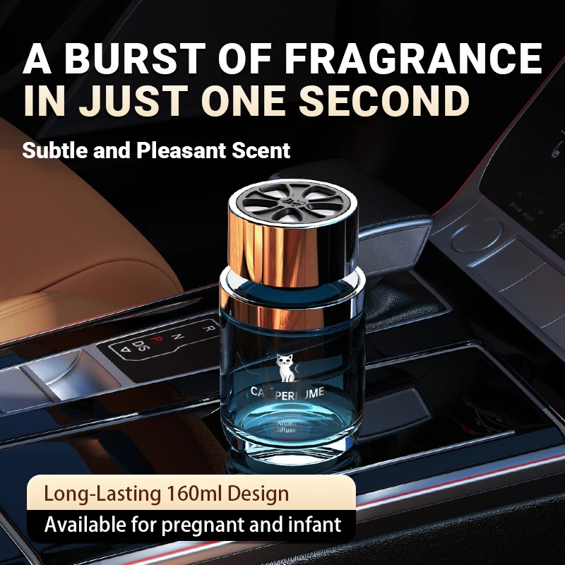 Car mounted fragrance car perfume gardenia car high-level fragrance lasting fragrance car odor removing air freshener