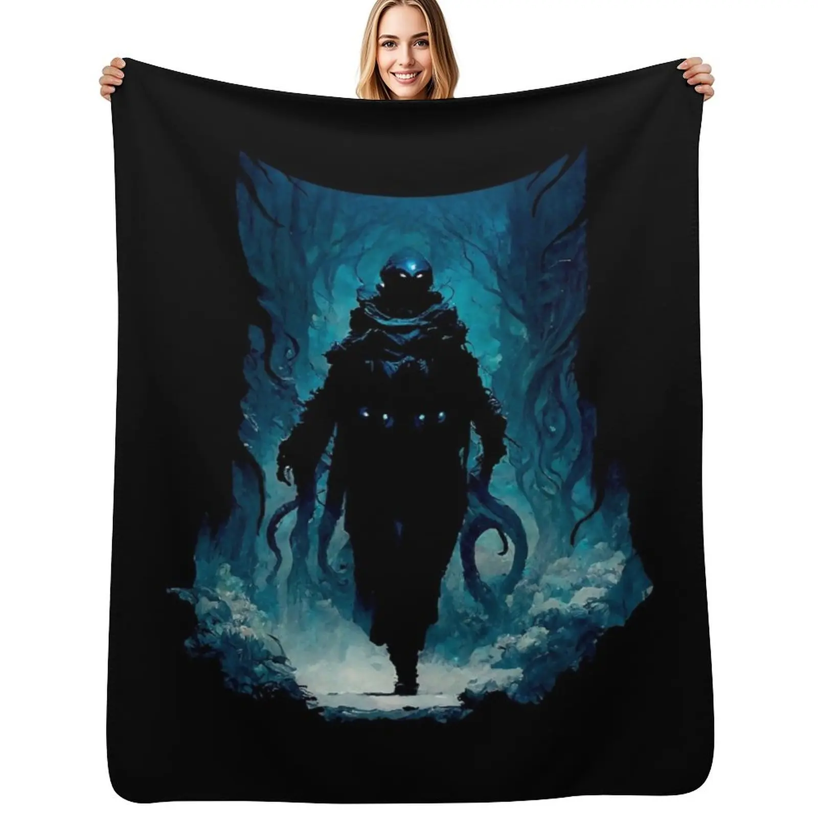 

Abyss Walker Throw Blanket Baby Luxury Designer Polar Kid'S Blankets