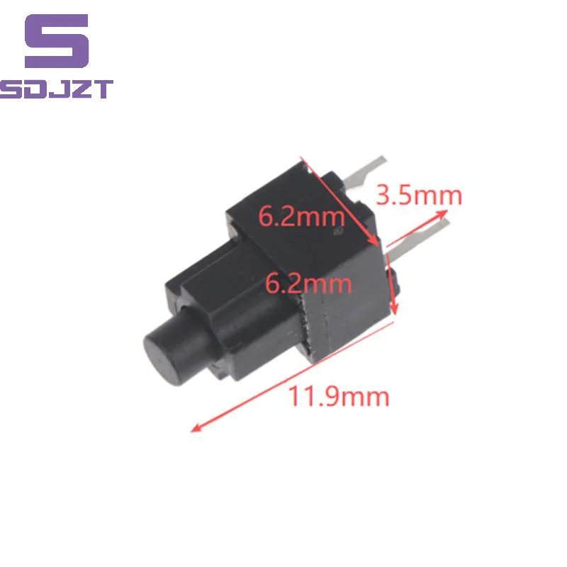 1/5Pcs Kailh Square 2 Pins Mouse Micro Switch Scroll Middle Button Accessories For Razer Deathadder Elite 2000 Height 11.9mm