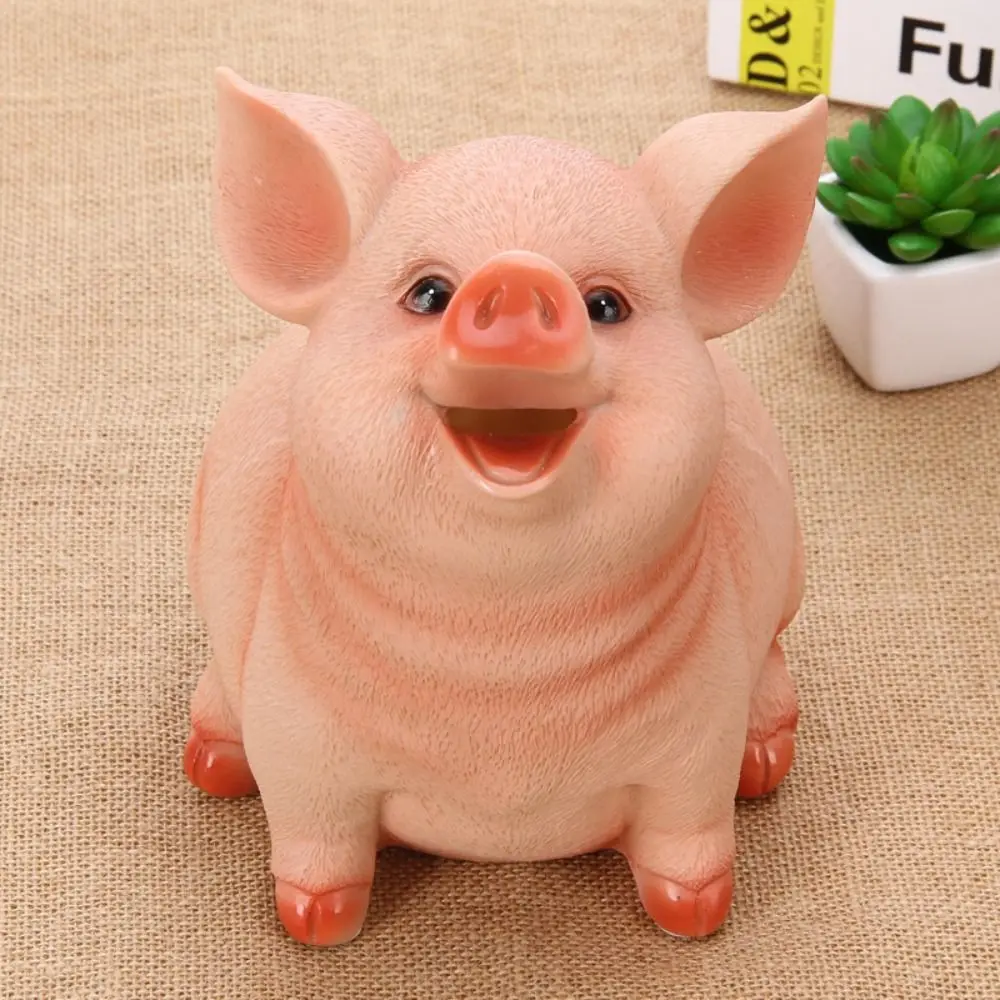 Pig Piggy Bank Children Toys Money Boxes Cartoon Pig Shaped Birthday Gift Coins Storage Box Household Items