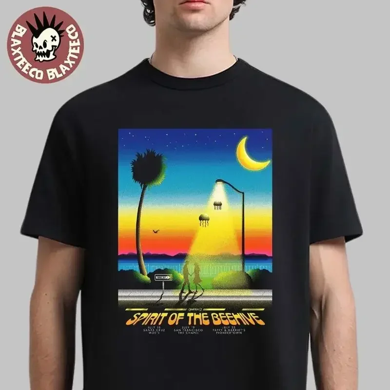 Spirit Of The Beehive Sunset Over Coastline Dates On July 18 19 And 25 T Shirt