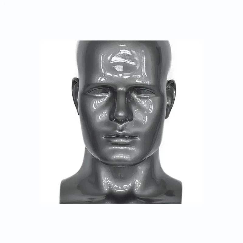 

-A65I Male Mannequin Head Professional Manikin Head For Display Wigs Hats Headphone Mask