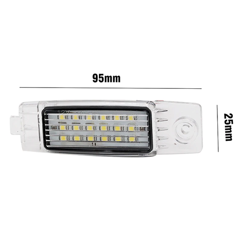 Car LED License Plate Number Light for Toyota Harrier Hiace Highlander Land Cruiser RAV 4 For Scion XB - NCP31 For Lexus