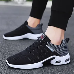 Men's fashion shoes spring new men's shoes Breathable running shoes Korean version of light casual Sneakers male sneakers