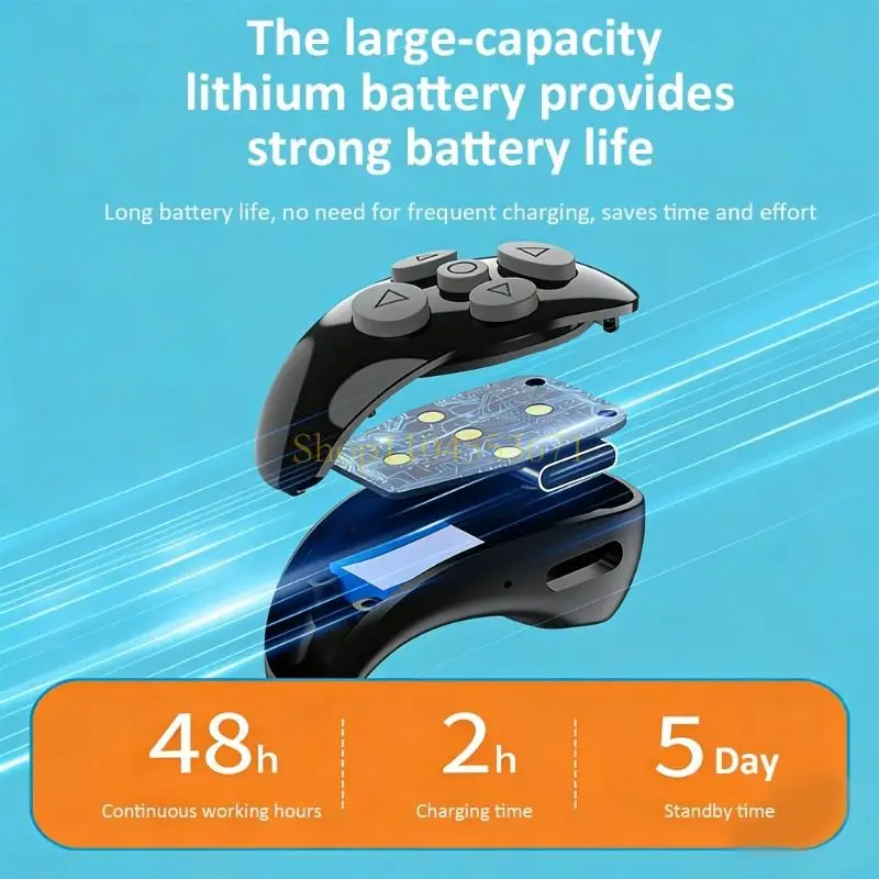 

Best Seller Fingertip Wireless Remote Control Easy Operation Finger Page Turner Featuring Simple Controls for All Age Groups