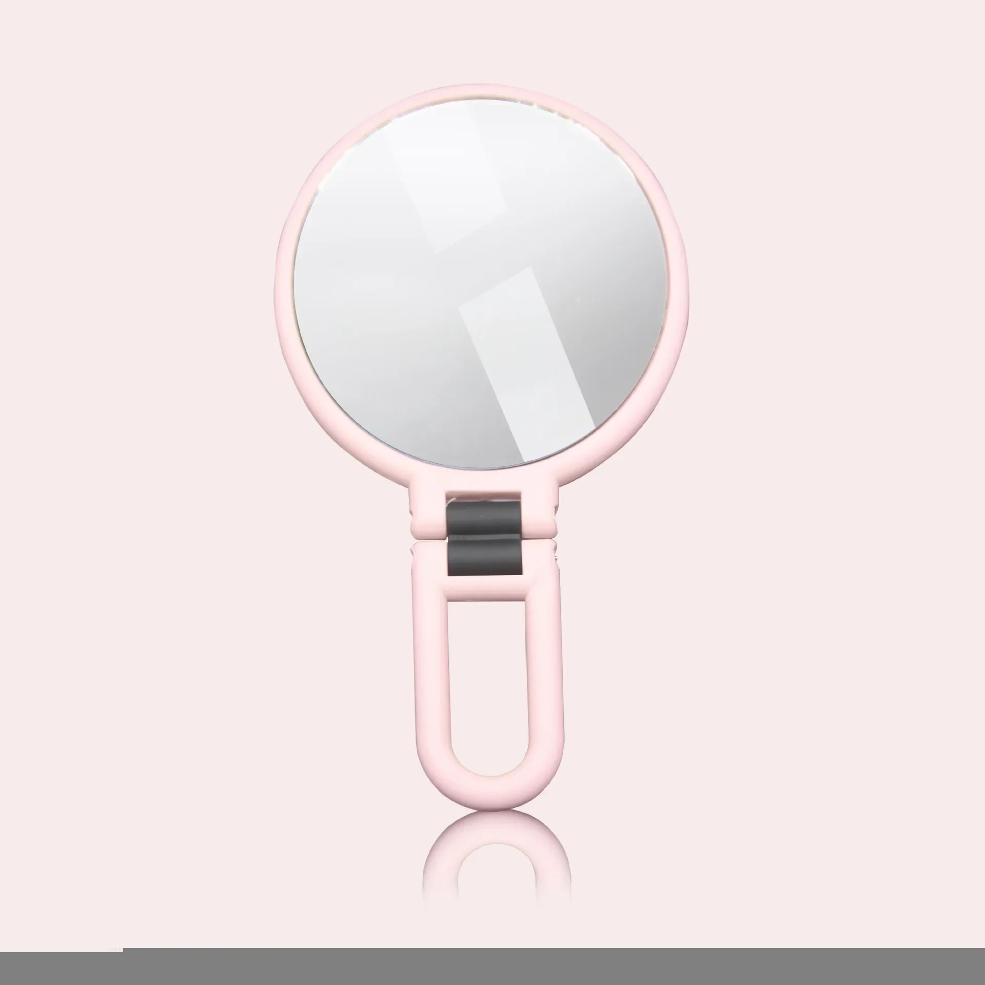 Tragbare Reise-Make-up-Tools – tragbarer, zusammenklappbarer, doppelseitiger Make-up-Kosmetikspiegel – 2/5/10/15-facher Vergrößerungs-Handspiegel