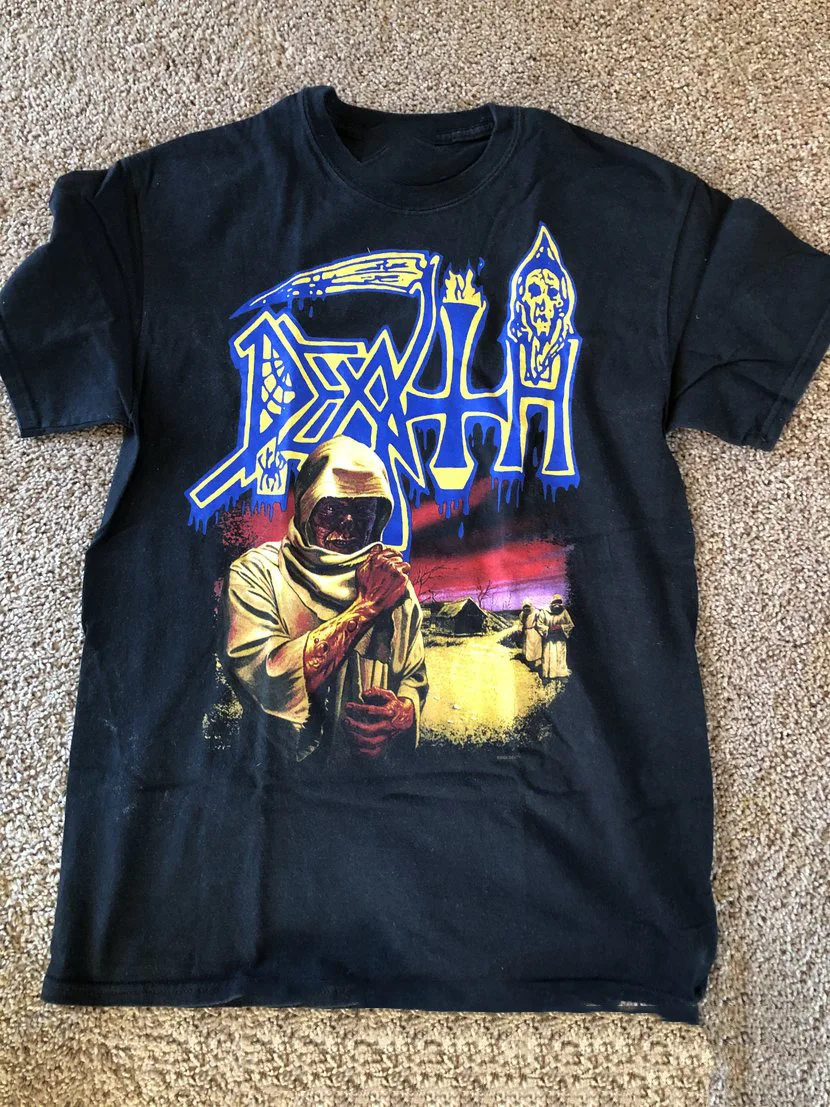 Vintage Death Leprosy band Heavy Metal T Shirt Size S 4XL MT565