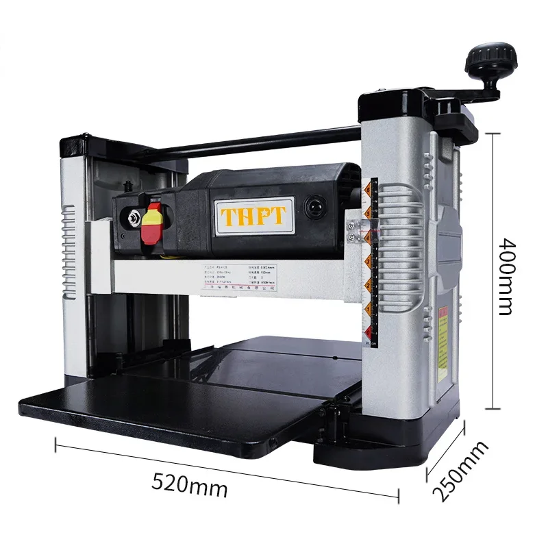 Ferramenta Elétrica para Trabalhar Madeira, Plaina Elétrica, Máquina de Medição de Espessura, 2000W, 230V