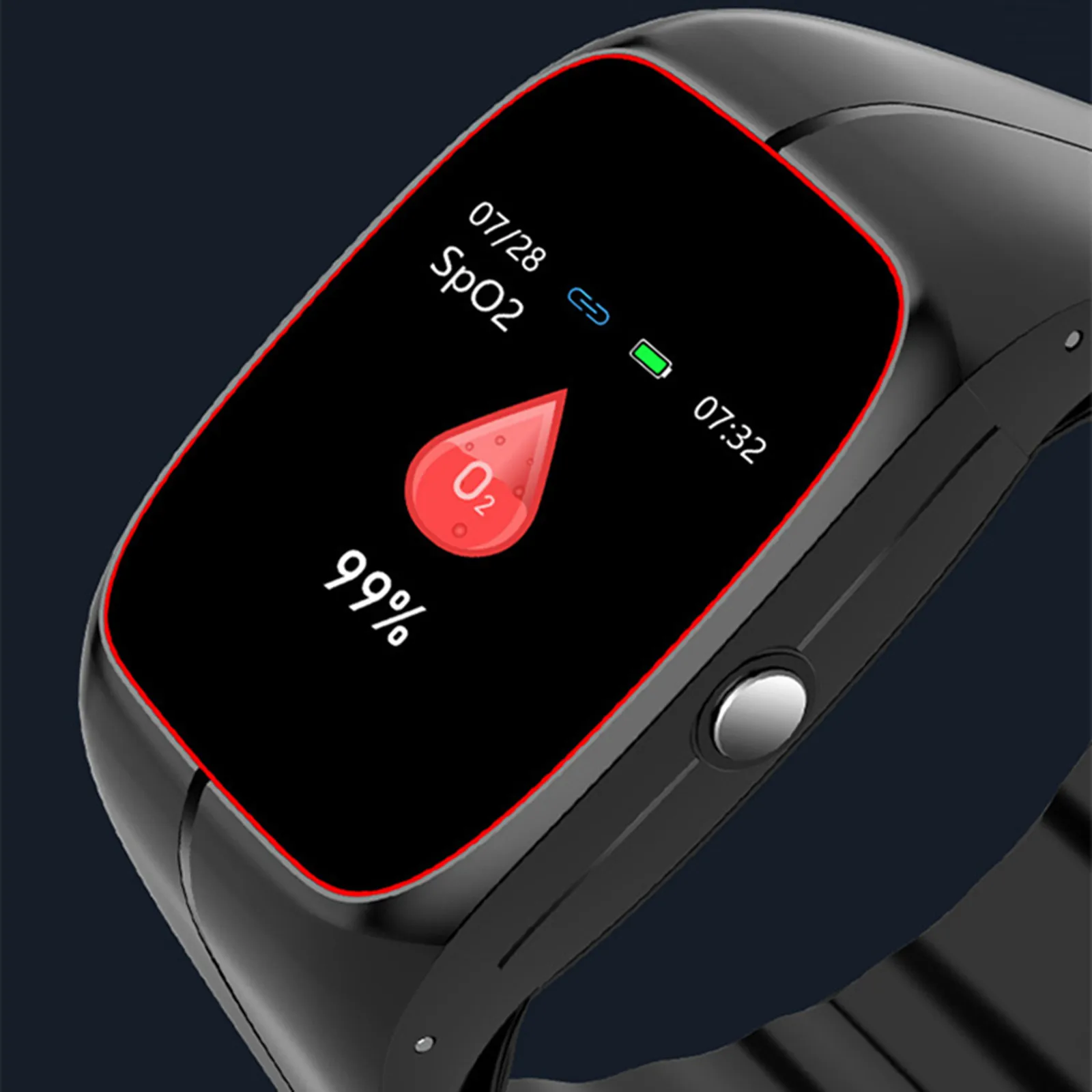 مضخة هواء ضغط الدم ساعة ذكية معدل ضربات القلب الأكسجين مراقبة الصحة في الهواء الطلق سوار رياضي جهاز تعقب للياقة البدنية النوم معصمه