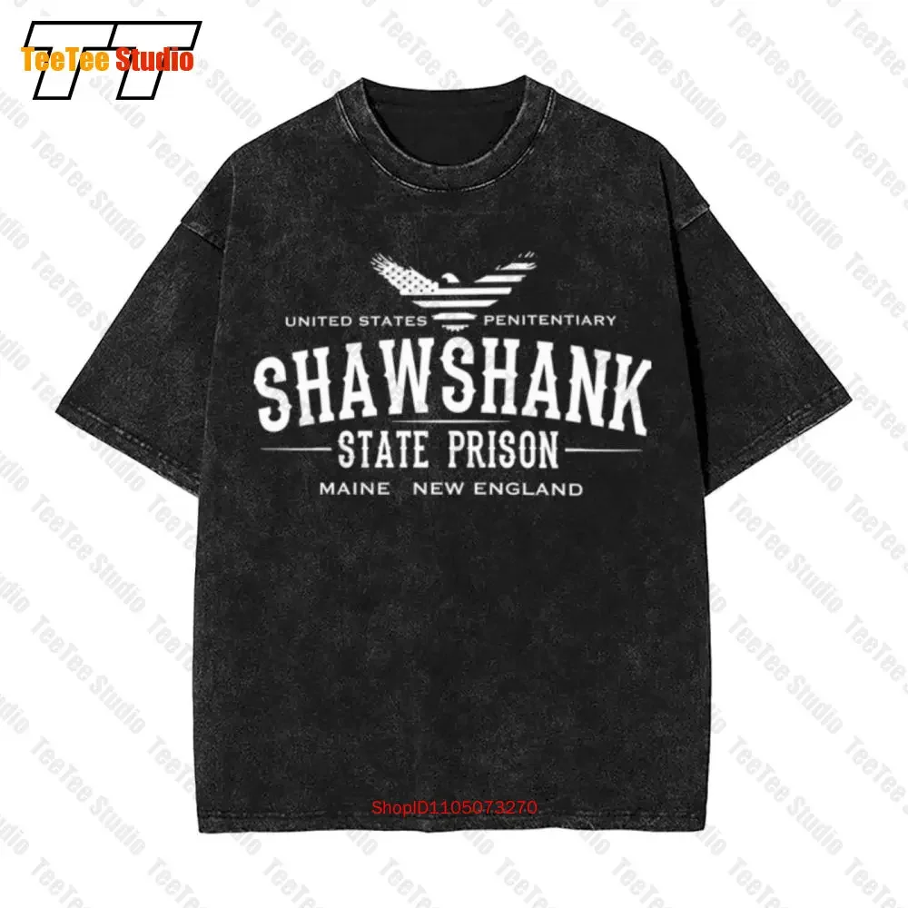 Shawshank Redemption Inspired State Prison Vintage Oversized T-Shirt 9VG4