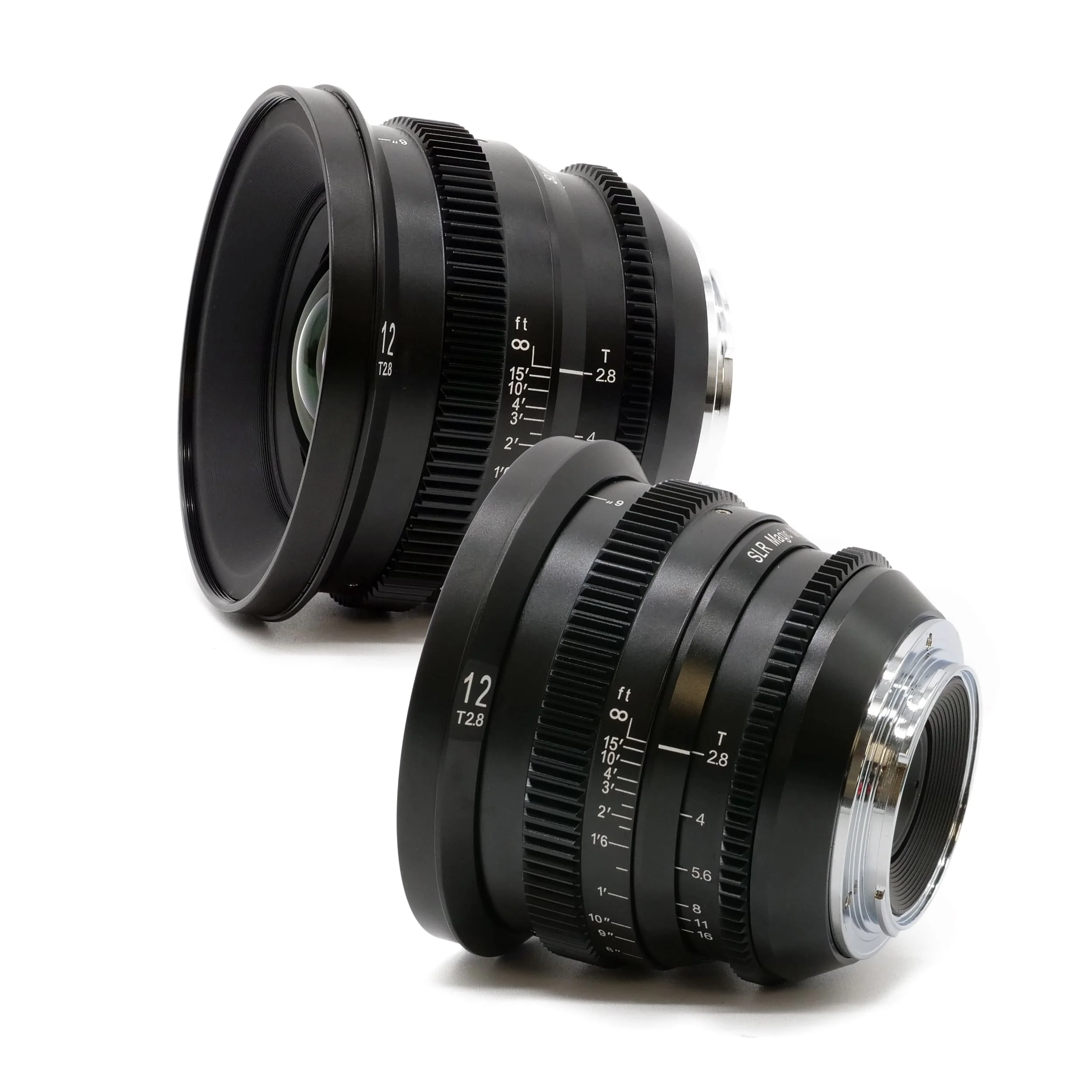 SLR Magic MicroPrime CINE 12 mm T2,8 APS-C Weitwinkel-Cine-Objektiv, Kino- und Prime-Objektiv, manueller Fokus für X-Mount und MFT
