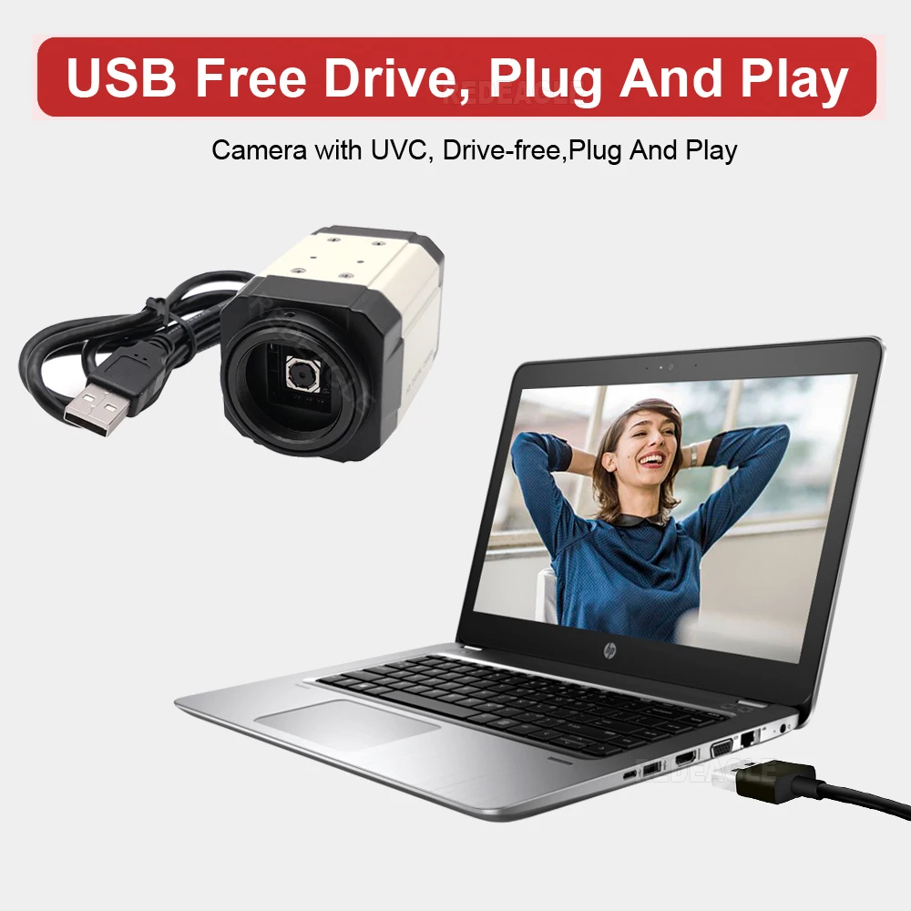 REDEAGLE-cámara web para PC, dispositivo de 8MP, USB, HD, 4K, autoenfoque, sin distorsión, lente IMX179, Sensor OTG, UVC, vídeo en vivo, enseñanza, reunión