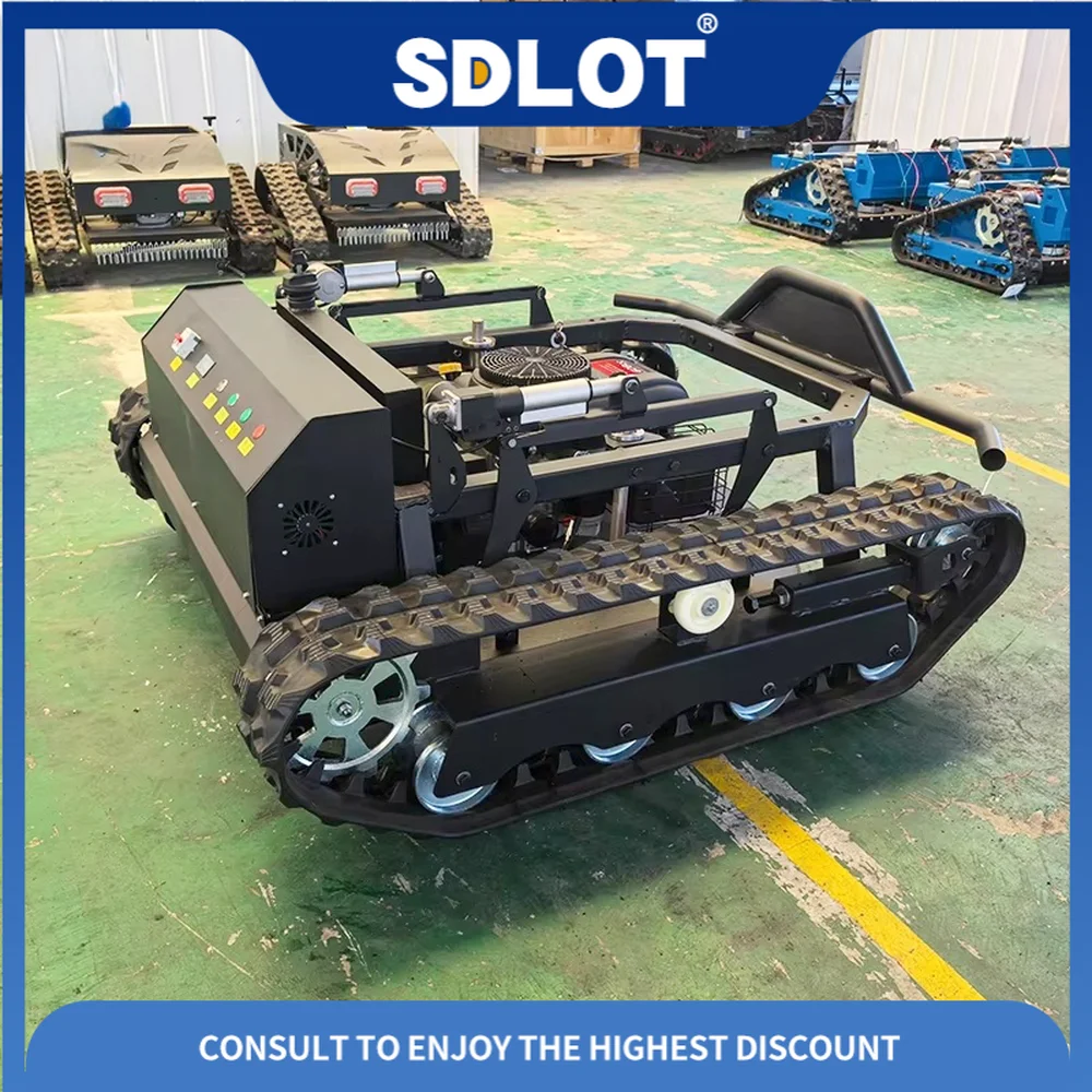 เครื่องตัดหญ้าแบบรีโมทคอนโทรลช - Tracked Robot Chassis บทวิจารณ์และราคา