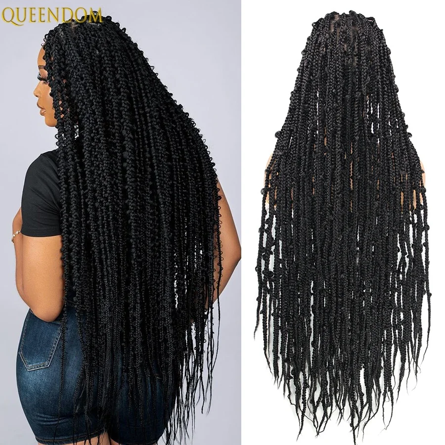 

Синтетический парик с косами в форме бабочки, прозрачный полный кружевной плетеный парик, без узлов, Locs, богиня, косички, плетение волос, парик для женщин