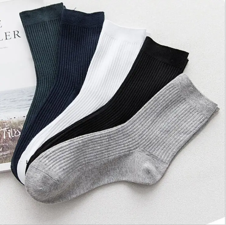 

10Pairs long socks men set Korean Harajuku Vintage Streetwear Long Socks White Black Woman Casual Hip Hop Skateboard Sox